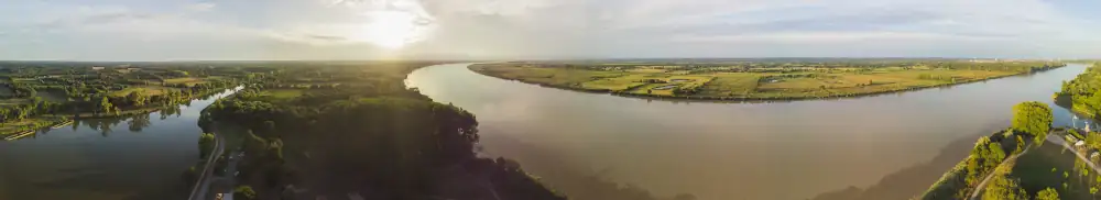 vu de la Loire panoramique